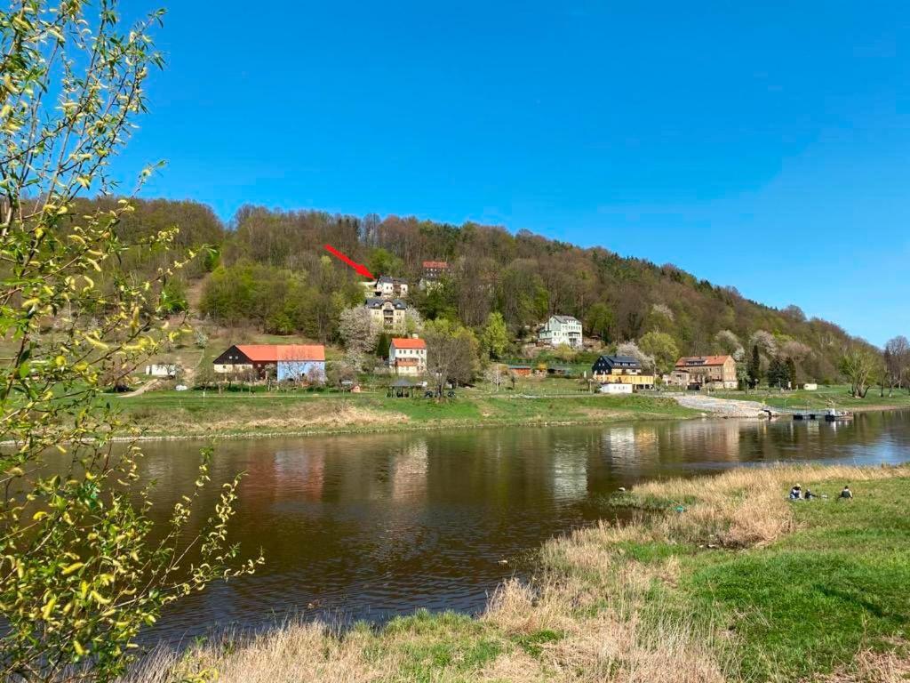Luxusboofe - Ferienhaus Am Lilienstein Königstein an der Elbe Buitenkant foto