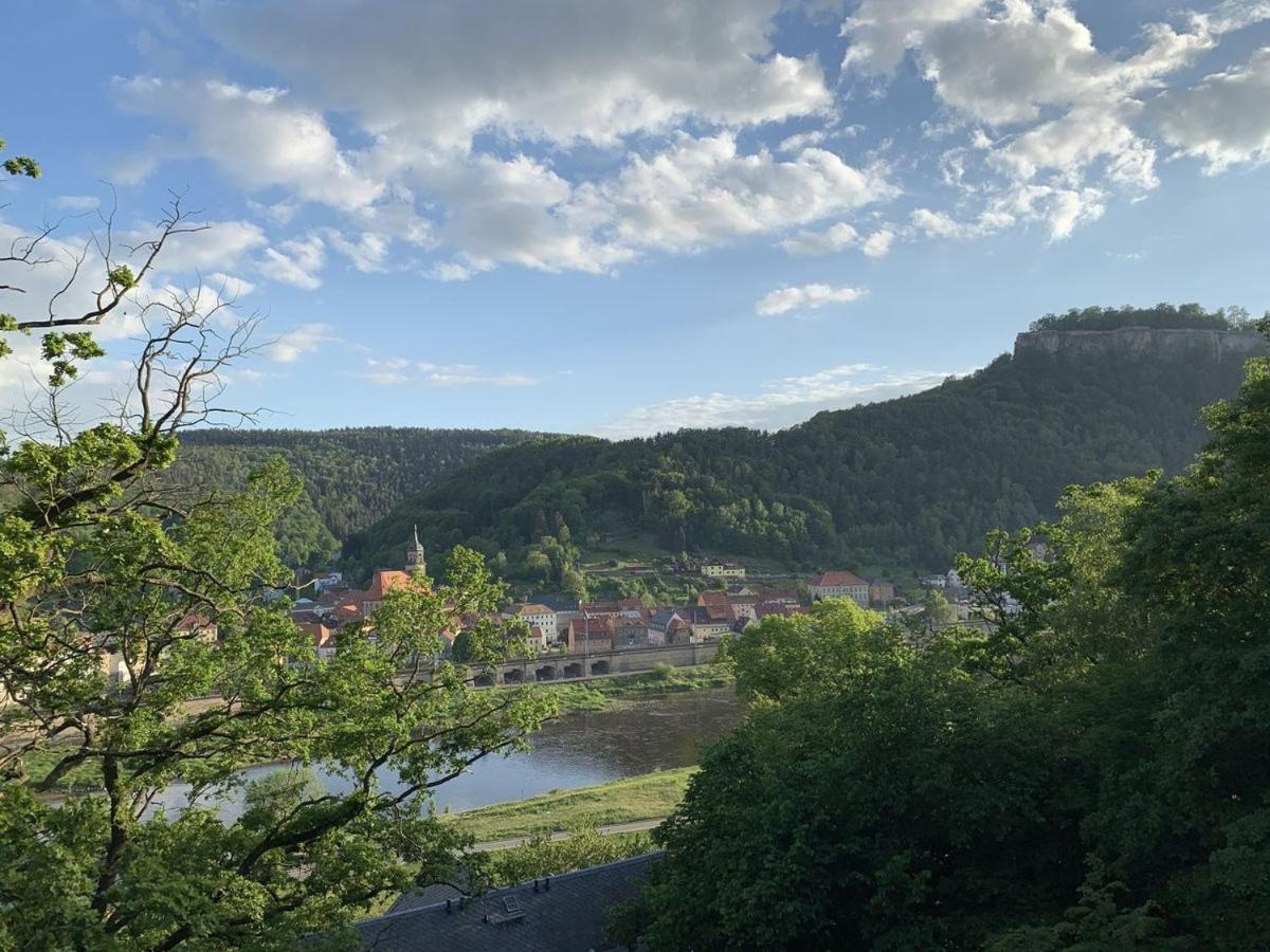 Luxusboofe - Ferienhaus Am Lilienstein Königstein an der Elbe Buitenkant foto