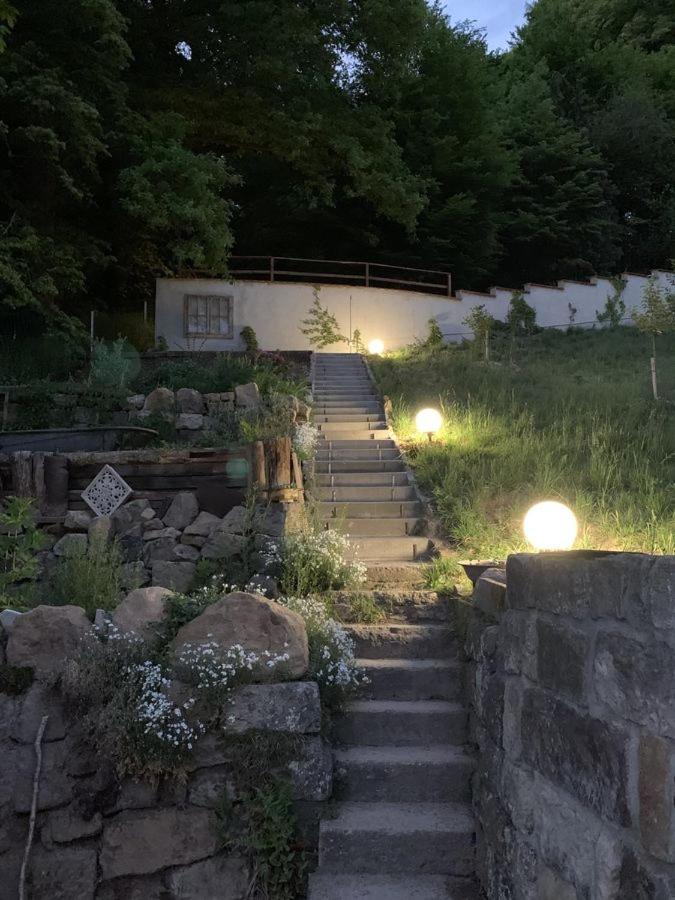 Luxusboofe - Ferienhaus Am Lilienstein Königstein an der Elbe Buitenkant foto